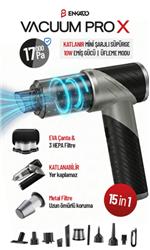 Enkado EKD-SP20 17000PA 2000MAH Güçlü Vakum/Üflemeli Şarjlı Katlanabilir Araç Süpürgesi 3ad Filtr
